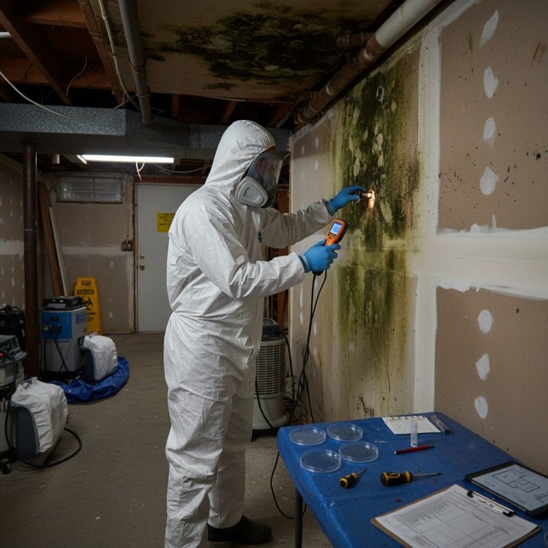 Mold Inspection detail
