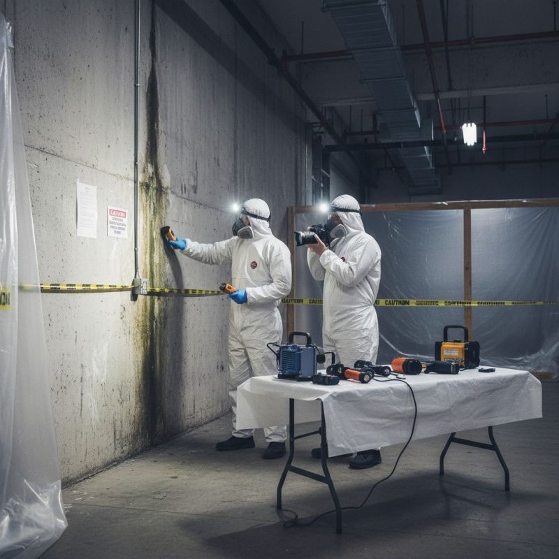 Local Mold Inspection pros at work